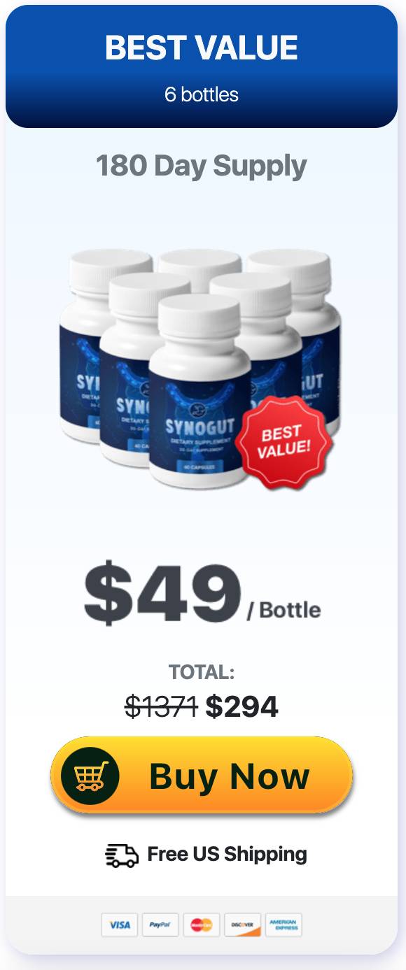 SynoGut - 6 Bottles